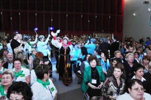11 октября 2012 г. Торжественное открытие форума. Парад региональных ассоциаций.