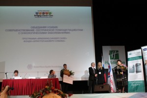 12 октября 2012 г. Церемония вручения грантов — победителей 2012 г. программы Bridging Cancer Фонда «Бристол-Майерс Сквибб»
