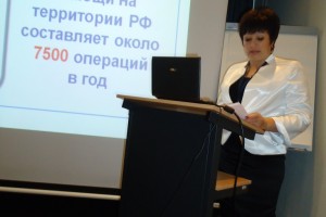12 октября 2012 г. Выступление Балякиной Е.Г. на секции «Сестринское дело в педиатрии»