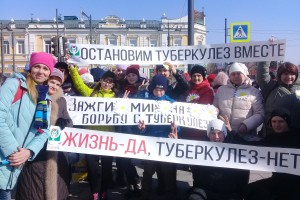 Флешмоб в Омске на ул. Ленина