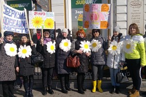 Флешмоб в Омске на ул. Ленина