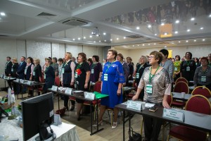 Открытие заседания Координационного совета. Гимн ОПСА