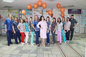 Показ медицинской одежды