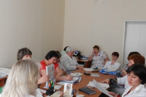 Полтавская ЦРБ, работа оргкомитета по проведению акции