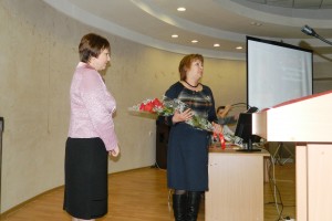 Поздравление Бучко О.А. с присвоением звания «Отличник здравоохранения»