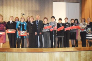 Поздравление от представителя партии «Единая Россия» В.В. Поцелуева победителей конкурса «Лучший по профессии 2011»