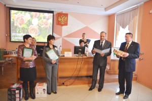 Поздравление победителей конкурса «Лучший по профессии 2011» в номинации «Лучшая медицинская сестра в психиатрии»
