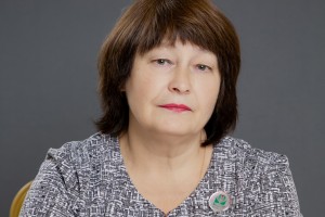 Председатель избирательной комиссии Окунева В.В., главная медицинская сестра ГВВ, член Координационного совета ОПСА