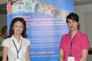 Участницы международного проекта от ОПСА Ларионова Е.В. и Кадирова Т.М.