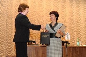 Вручение благодарственного письма ОПСА Дубилей Г.С.