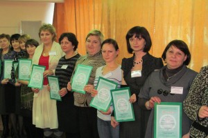 Вручение дипломов участникам конкурса ОПСА «Лучший по профессии 2011» в номинации «Лучшая медицинская сестра приемного отделения»
