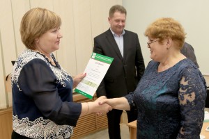 Вручение сертификата