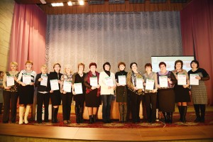 Вручение свидетельств за участие в 3 акциях в 2012 г.