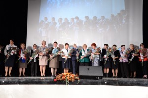 Всероссийский конгресс. 1 день — 11 октября 2015 г. Церемония открытия. Награждение нагрудным знаком РАМС «За верность профессии»