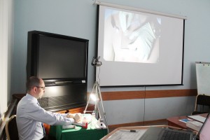 Второй день семинара. Преподаватель А. В. Киселев. Практическое занятие по использованию порт-систем в практической деят-ти медсестры