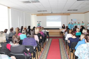 Выступление медицинских сестер-преподавателей (ОКБ)