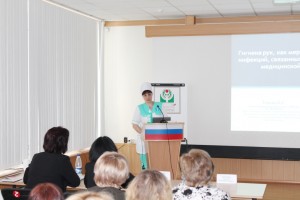 Выступление медицинских сестер-преподавателей (ОКБ)