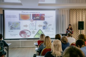Выступление с докладом. Л.Л. Романова, врач-анестезиолог-реаниматолог, г. Екатеринбург