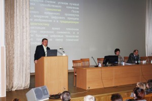 Выступление с докладом М.Г. Мананникова