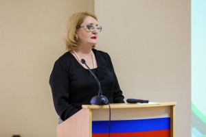Выступление с докладом Н.В. Разумовой