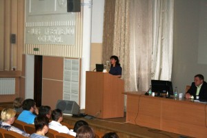 Выступление с докладом О.В. Фокиной