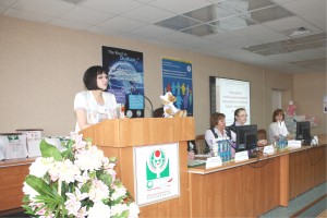 Выступление с докладом Пак Т.В.